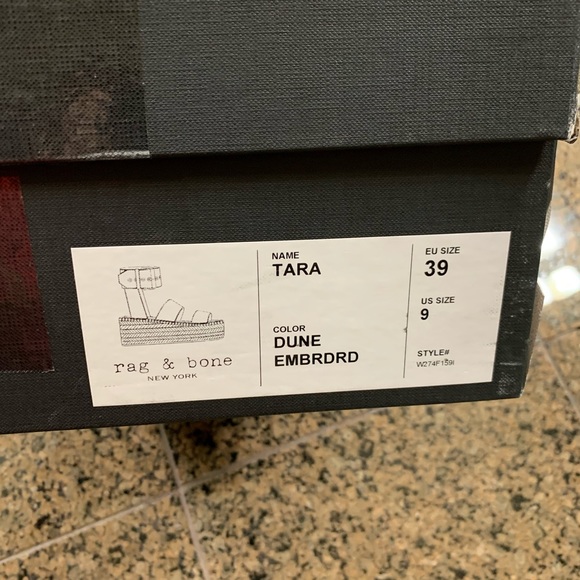 🩷Rag & bone.🏝🏝🏝TARA ESPADRILLES - Picture 5 of 5